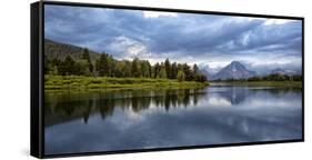 Wyoming. Oxbow Bend of the Snake River-Jaynes Gallery-Framed Stretched Canvas