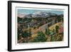 Wyoming, Scenic View of Laramie Peak-Lantern Press-Framed Art Print