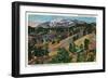 Wyoming, Scenic View of Laramie Peak-Lantern Press-Framed Art Print