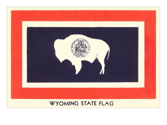'Wyoming State Flag' Art | AllPosters.com