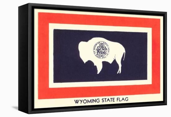 Wyoming State Flag-null-Framed Stretched Canvas