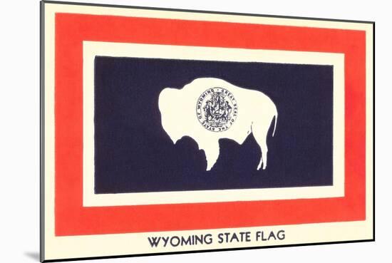 Wyoming State Flag-null-Mounted Art Print