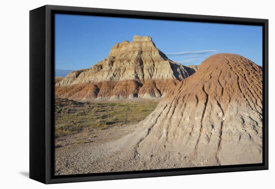 Wyoming, Sublette County, Badlands Landscape-Elizabeth Boehm-Framed Stretched Canvas