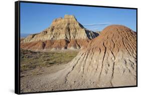 Wyoming, Sublette County, Badlands Landscape-Elizabeth Boehm-Framed Stretched Canvas