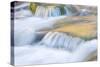 Wyoming, Sublette County, Close Up of Pine Creek Flowing over Rocks-Elizabeth Boehm-Stretched Canvas