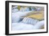 Wyoming, Sublette County, Close Up of Pine Creek Flowing over Rocks-Elizabeth Boehm-Framed Photographic Print