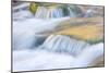 Wyoming, Sublette County, Close Up of Pine Creek Flowing over Rocks-Elizabeth Boehm-Mounted Photographic Print