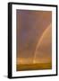 Wyoming, Sublette County, Double Rainbow in Stormy Sky-Elizabeth Boehm-Framed Photographic Print