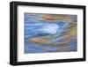 Wyoming, Sublette County, Pine Creek Abstract and Fall Colors-Elizabeth Boehm-Framed Photographic Print