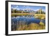 Wyoming, the Grand Teton Mountains are Reflected Along the Snake River at Schwabacher Landing-Elizabeth Boehm-Framed Photographic Print