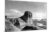 Wyoming - US Hwy 30 View of Toll Gate Rock, Green River-Lantern Press-Mounted Art Print