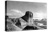 Wyoming - US Hwy 30 View of Toll Gate Rock, Green River-Lantern Press-Stretched Canvas