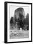 Wyoming - View of Devil's Tower National Monument-Lantern Press-Framed Art Print