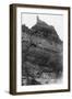 Wyoming - View of Hell's Half Acre; Eagle Rock-Lantern Press-Framed Art Print