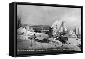 Wyoming - Westwaco Chlorine Production Mine near Green River-Lantern Press-Framed Stretched Canvas