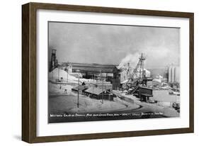 Wyoming - Westwaco Chlorine Production Mine near Green River-Lantern Press-Framed Art Print