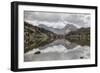 Wyoming, Wind River Range, Small Lake with Mountain Reflection-Elizabeth Boehm-Framed Photographic Print