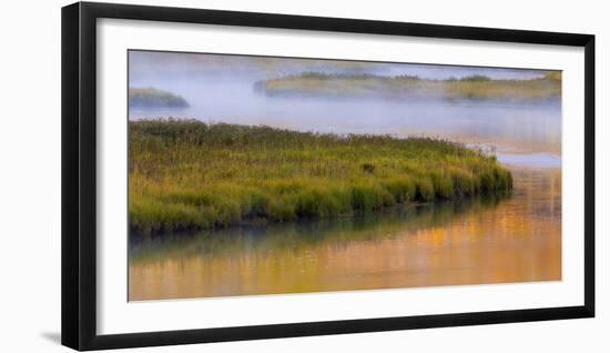 Wyoming, Yellowstone National Park. Morning on the Madison River-Jaynes Gallery-Framed Photographic Print