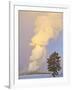 Wyoming, Yellowstone National Park, Old Faithful Geyser Erupting-Elizabeth Boehm-Framed Photographic Print