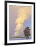 Wyoming, Yellowstone National Park, Old Faithful Geyser Erupting-Elizabeth Boehm-Framed Photographic Print