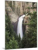 Wyoming, Yellowstone National Park, Tower Falls on Tower Creek-Christopher Talbot Frank-Mounted Photographic Print