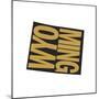 Wyoming-Art Licensing Studio-Mounted Giclee Print