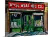 Wysewear Mfg. Co., 2016-Anthony Butera-Mounted Giclee Print