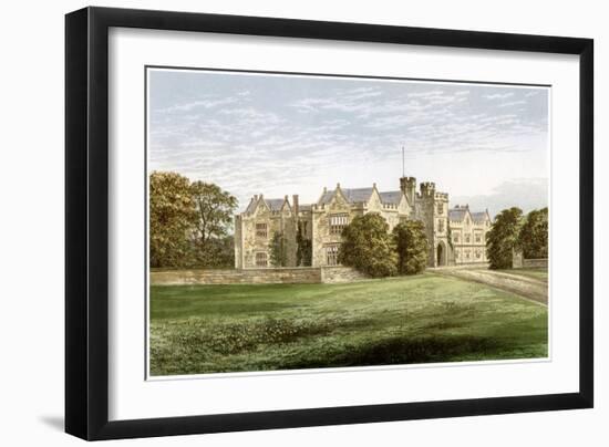 Wytham Abbey, Oxfordshire, Home of the Earl of Abingdon, C1880-AF Lydon-Framed Premium Giclee Print