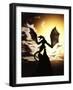 Wyverns Wake-Julie Fain-Framed Art Print