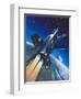 X-15 Rocket Plane-Wilf Hardy-Framed Premium Giclee Print