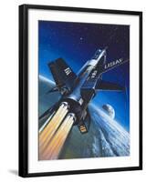 X-15 Rocket Plane-Wilf Hardy-Framed Premium Giclee Print