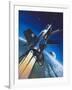 X-15 Rocket Plane-Wilf Hardy-Framed Giclee Print