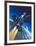 X-15 Rocket Plane-Wilf Hardy-Framed Giclee Print