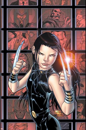 X-23 No.3 Cover: X-23-Billy Tan-Lamina Framed Poster