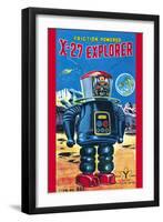 X-27 Explorer-null-Framed Art Print