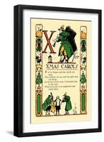 X for X-Mas Carols-Tony Sarge-Framed Art Print