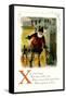 X is for Xmas-null-Framed Stretched Canvas