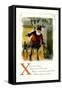 X is for Xmas-null-Framed Stretched Canvas