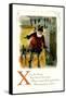 X is for Xmas-null-Framed Stretched Canvas