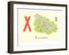 X is for Xylophone-null-Framed Art Print