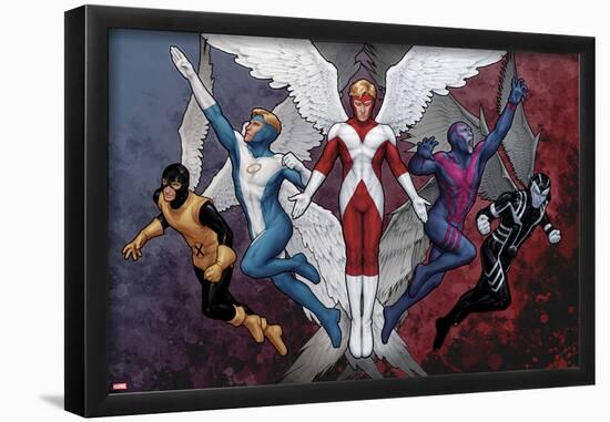 X-Men Evolutions No.1: Archangel-John Tyler Christopher-Framed Poster