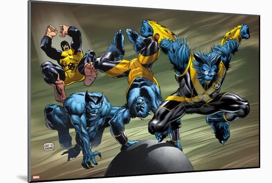 X-Men Evolutions No.1: Beast-Lee Weeks-Mounted Poster