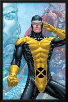 X-Men: First Class Finals No.3 Cover: Cyclops-Roger Cruz-Lamina Framed Poster
