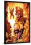 X-Men Forever 2 No.16 Cover: A Flaming Phoenix-Tom Grummett-Lamina Framed Poster