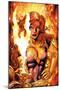 X-Men Forever 2 No.16 Cover: A Flaming Phoenix-Tom Grummett-Mounted Poster