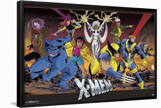 X-Men - Group-null-Framed Poster