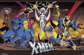 X-MEN - GROUP-null-Lamina Framed Poster