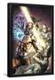 X-Men Legacy No.251 Cover: Legion, Magneto, and Rogue-Mico Suayan-Framed Poster