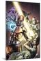 X-Men Legacy No.251 Cover: Legion, Magneto, and Rogue-Mico Suayan-Mounted Poster