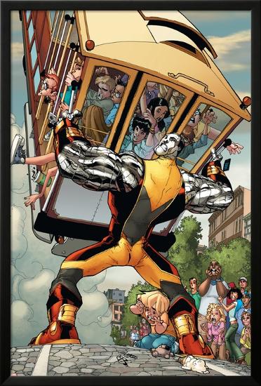 X-Men: Manifest Destiny No.3 Cover: Colossus-Humberto Ramos-Lamina Framed Poster